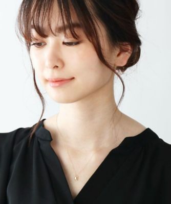 ダイヤモンド　スクエア　取巻きネックレス（２００１５８８５９８）