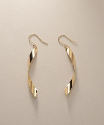 Ｋ１０平板ひねり　フックピアス（２００１５８８７２０）