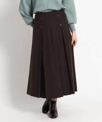 ｘｓ ｌサイズあり サキソニーボタンボックスプリーツスカート ２００１５９７００１ 三越伊勢丹オンラインストア 公式