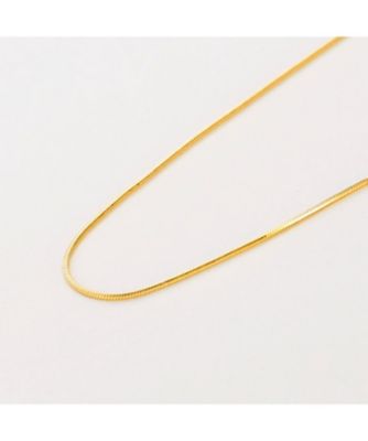 Ｋ１０コンパクトチェーン　ネックレス（２００１５９９３３９）
