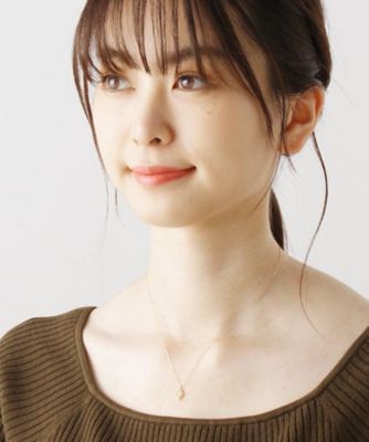 ダイヤモンド　透かしフチミル　ひし形　ネックレス（２００１５９９５７４）