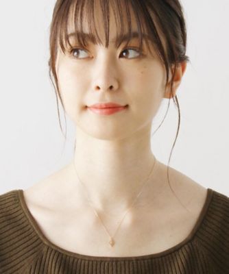 ダイヤモンド　透かしフチミル　ひし形　ネックレス（２００１５９９５７４）