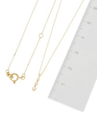 Ｋ１０ダイヤモンド　伏せ込みトリロジー　ネックレス（２００１５９９５８０）
