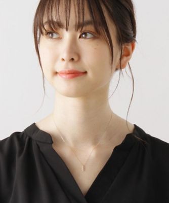 Ｋ１０ダイヤモンド　伏せ込みトリロジー　ネックレス（２００１５９９５８０）