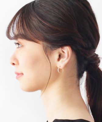 Ｋ１０２本ねじりつぶし　フープピアス（２００１６０９５５５）
