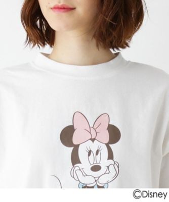 ◆ミニーマウス／プリントＴシャツ（２００１６１２２９７）