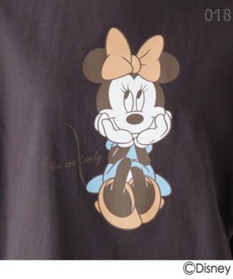 ◆ミニーマウス／プリントＴシャツ（２００１６１２２９７）