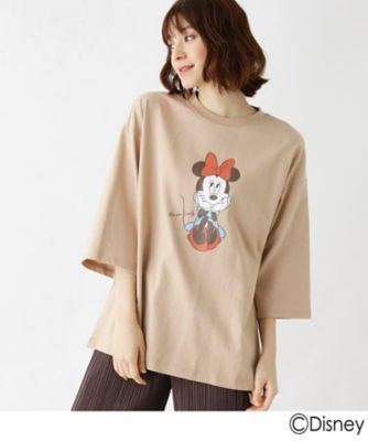 ◆ミニーマウス／プリントＴシャツ（２００１６１２２９７）
