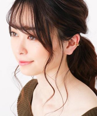 シルバー　２連クロス　イヤーカフ小　ＧＰ（２００１６２２１７０）