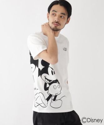 ｄｉｓｎｅｙ ディズニー ミッキーマウス サイドプリント 半袖 ｔシャツ ２００１６２４２２９ 三越伊勢丹オンラインストア 公式