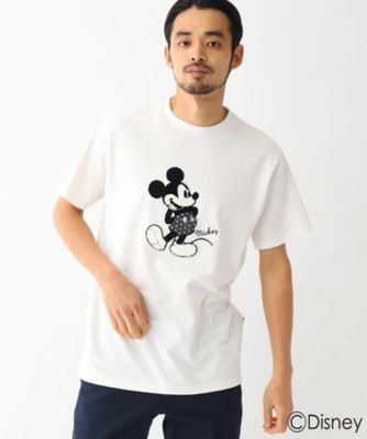 ｄｉｓｎｅｙ ディズニー ミッキーマウス サガラ刺繍 半袖 ｔシャツ ２００１６２４２３５ 三越伊勢丹オンラインストア 公式