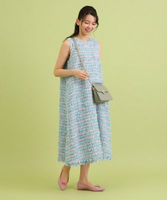 ファンシーツイードロングワンピース ２００１６３１５９４ 三越伊勢丹オンラインストア 公式