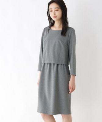 ポンチ セットアップ風ワンピース ２００１６３３２９９ 三越伊勢丹オンラインストア 公式