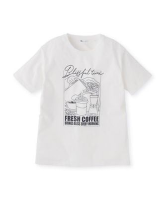 カフェデザインｔシャツ ２００１６４３００４ 三越伊勢丹オンラインストア 公式