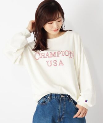 ｃｈａｍｐｉｏｎ ロゴスウェット ２００１６８２８６１ 三越伊勢丹オンラインストア 公式