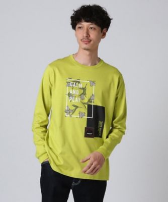 プリント長袖Tシャツ（2001691625） | TAKEO KIKUCHI (Men