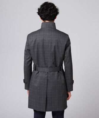 Sサイズ～】メランジグレンチェックコート（2001692610