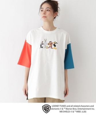 ルーニー カラー刺繍 ｂｉｇ ｔシャツ ２００１６９６５０３ 三越伊勢丹オンラインストア 公式