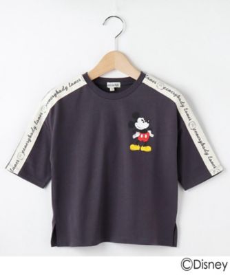 ｄｉｓｎｅｙ ディズニー ミッキーマウス デザイン ロゴテープｔシャツ ２００１６９８８９９ 三越伊勢丹オンラインストア 公式