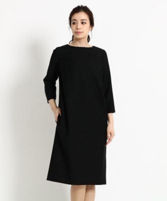 入卒 セットアップ可 フォーマルブラック ストレートラインワンピース ２００１７０２６３４ 三越伊勢丹オンラインストア 公式