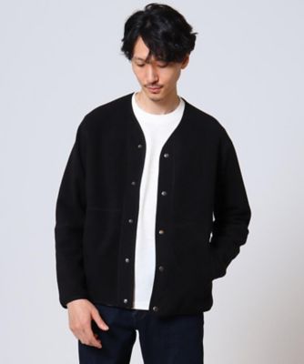 ダブルフェイスフリースカーディガン（2001703371） | TAKEO