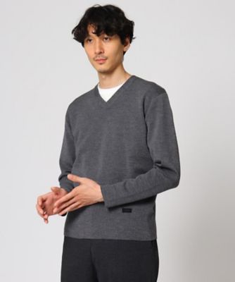 ＜TAKEO KIKUCHI (Men)＞アンチピリングＶネックニット（２００１７０３３７４）
