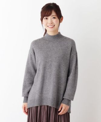 ｗｅｂ限定ｌｌサイズあり バックスリット タートルニット ２００１７０７２４６ 三越伊勢丹オンラインストア 公式