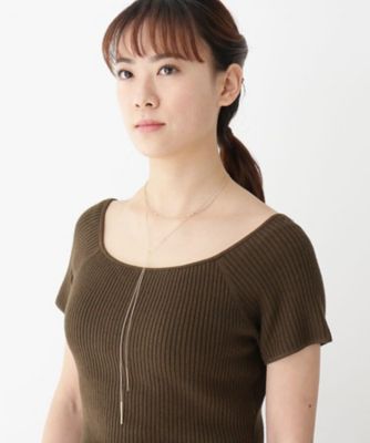 Ｋ１０ＭＶロング　ラリエット　ネックレス（２００１７１３２４１）