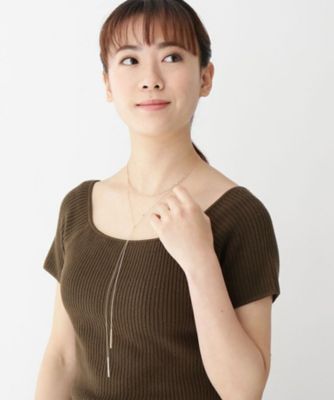Ｋ１０ＭＶロング　ラリエット　ネックレス（２００１７１３２４１）