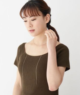 Ｋ１０ＭＶロング　ラリエット　ネックレス（２００１７１３２４１）