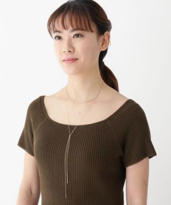 Ｋ１０ＭＶロング　ラリエット　ネックレス（２００１７１３２４１）