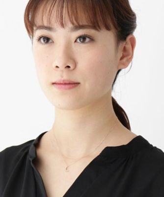 Ｋ１０つぶしムーンモチーフ　ネックレス（２００１７１３２４５）