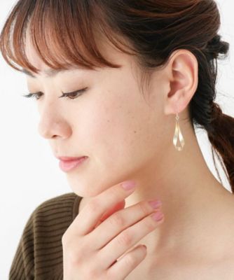 スターダストプレート　平板ひねりトラぺーズ　フックピアス（２００１７１３２９３）