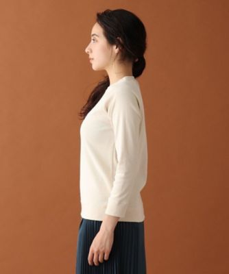 【ＤＲＥＳＳＴＥＲＩＯＲ定番／ＷＥＢ限定サイズあり／洗える】フライスコットンプルオーバー（２００１７１５１５２）