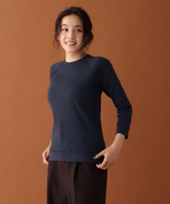 【ＤＲＥＳＳＴＥＲＩＯＲ定番／ＷＥＢ限定サイズあり／洗える】フライスコットンプルオーバー（２００１７１５１５２）
