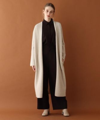 【ＣＬＡＳＳＹ．１月号／ＧＬＯＷ１２月号／Ｏｇｇｉ．ｊｐ／ＶＥＲＹ１２月号掲載】圧縮ロングカーディガン（２００１７１６２７３）