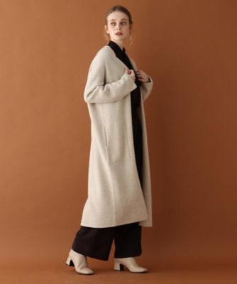 【ＣＬＡＳＳＹ．１月号／ＧＬＯＷ１２月号／Ｏｇｇｉ．ｊｐ／ＶＥＲＹ１２月号掲載】圧縮ロングカーディガン（２００１７１６２７３）