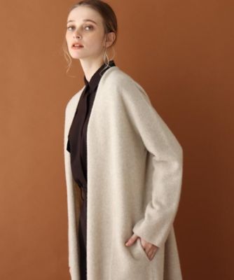 【ＣＬＡＳＳＹ．１月号／ＧＬＯＷ１２月号／Ｏｇｇｉ．ｊｐ／ＶＥＲＹ１２月号掲載】圧縮ロングカーディガン（２００１７１６２７３）