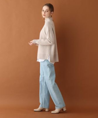 【ＳＴＯＲＹ１月号／ＣＬＡＳＳＹ．１２月号／Ｐｒｅｃｉｏｕｓ１１月号／Ｍａｒｉｓｏｌ１２月号掲載】ハイネックワイドプルオーバー（２００１７１