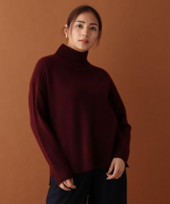 【ＳＴＯＲＹ１月号／ＣＬＡＳＳＹ．１２月号／Ｐｒｅｃｉｏｕｓ１１月号／Ｍａｒｉｓｏｌ１２月号掲載】ハイネックワイドプルオーバー（２００１７１