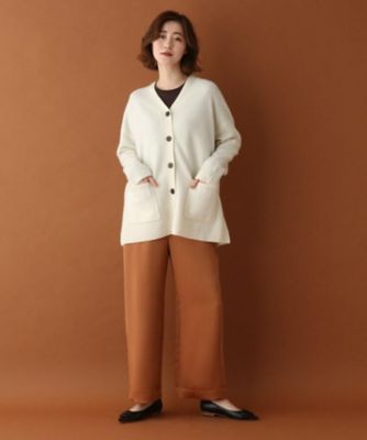 【ＧＩＳＥＬｅ１月号／Ｍａｒｉｓｏｌ１１月号／１２月号掲載】Ｖネックミディカーディガン（２００１７１６６０６）