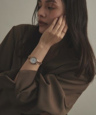 RGラウンドチェーンベルト ウォッチ（ホワイトマット