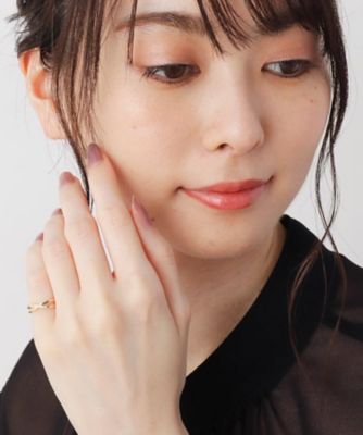 Ｋ１０ダイヤモンド　クロス　ピンキーリング（２００１７３３３５５）