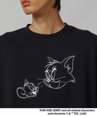 ｗｅｂ限定 トムとジェリー刺繍ｔシャツ 長袖 ２００１７３４０１７ 三越伊勢丹オンラインストア 公式