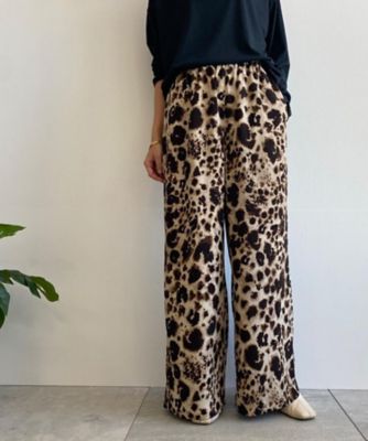 ウォッシャブル タイダイ柄ストレートワイドパンツ ２００１７３５６５４ 三越伊勢丹オンラインストア 公式