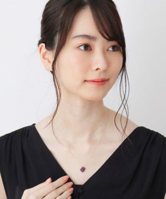 Ｋ１０アメシスト　ティルト　ネックレス（２００１７３６９８８）