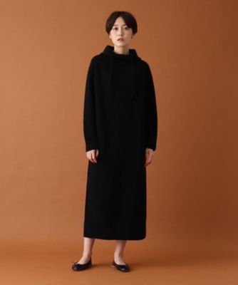 【Ｏｇｇｉ２月号／Ｏｇｇｉ．ｊｐ／ＶＥＲＹ１２月号掲載】ウールカシミヤ　フード付きニットワンピース（２００１７３７６７０）