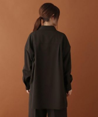 【ＣＬＡＳＳＹ．１月号／Ｍａｒｉｓｏｌ１１月号／Ｄｏｍａｎｉ１２・２・３月号掲載】ミリタリービッグシャツ（２００１７４１２９５）