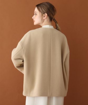 クルーネックショートコート（2001742446） | DRESSTERIOR