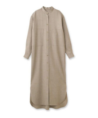 LEE11月号／FUDGE12月号掲載】バンドカラーシャツ